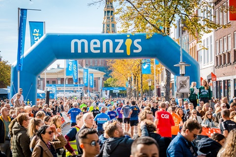 finish 4Mijl Vismarkt Groningen