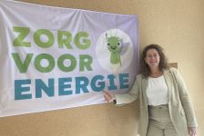 Esther Agterdenbos voor vall Zorg voor energie
