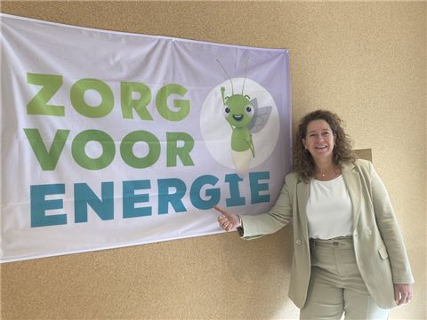 Esther Agterdenbos voor vall Zorg voor energie