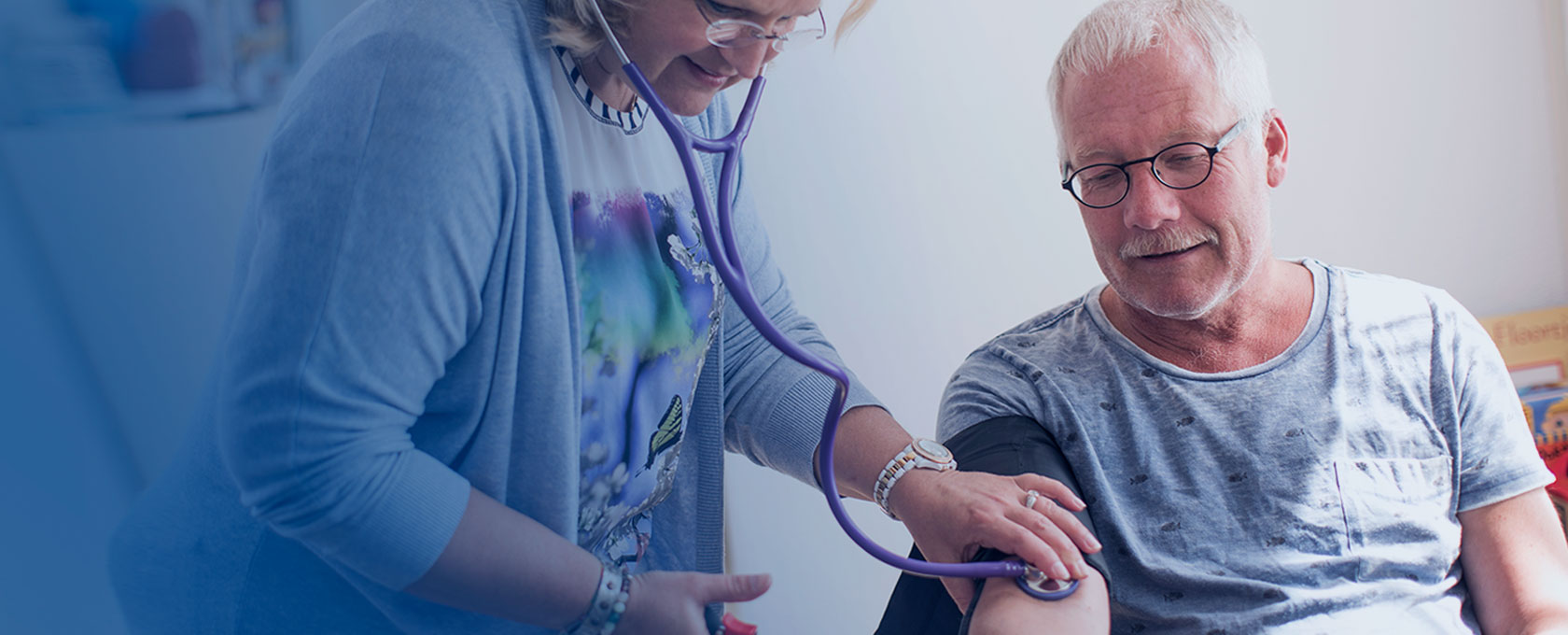 Man bezoekt de huisarts