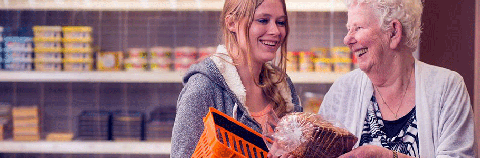 begeleid boodschappen doen
